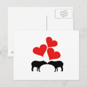 Hörgeräte und Tapire Postkarte (Vorne/Hinten)