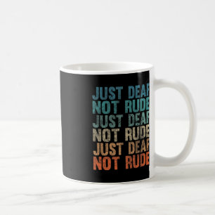 Hörgeschädigtes Gehörlosen-Bewusstsein Vintage Nur Kaffeetasse