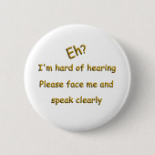 Hörhart Button (Vorderseite)