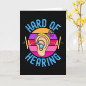 Hörhart Karte (Gelbe Blume)