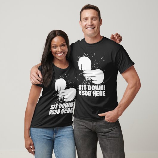 Hörhilfe Tod Pride ASL Handzeichen Sprache Sites T-Shirt (Unisex)