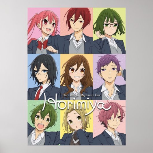 Horimiya Anime Poster (Vorne)