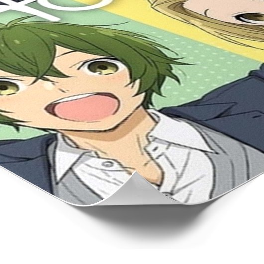 Horimiya Poster (Ecke)