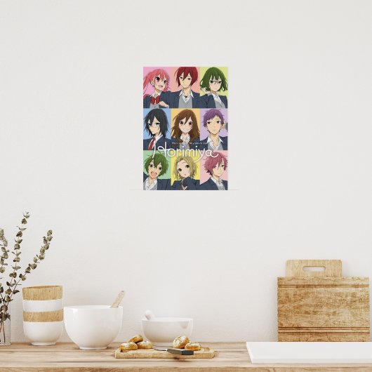 Horimiya Poster (Küche)