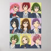 Horimiya Poster (Vorne)