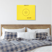 Horiz - Leinwand (Insitu (Schlafzimmer))