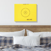 Horiz - Leinwand - DIESES (Insitu (Schlafzimmer))