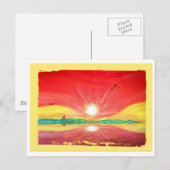Horizon Art Post Card. Postkarte (Vorne/Hinten)