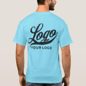 Horizon Blue Company Logo Swak Business Men Women T-Shirt (Rückseite)