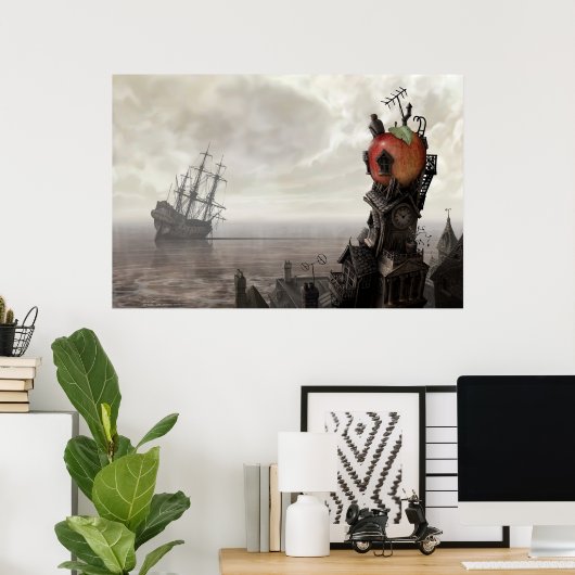 Horizon Dream von J. Matthew Root Poster (Heimbüro)