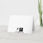 Horizon Grußkarte Karte (Rückseite)