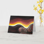 Horizon Grußkarte Karte (Gelbe Blume)