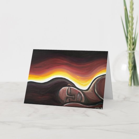 Horizon Grußkarte Karte (Vorderseite)