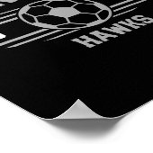 Horizon Hawks Fußballrechnung 2025 Poster (Ecke)
