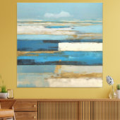 Horizon in Quiet Layers Leinwanddruck (Insitu (Wohnzimmer))