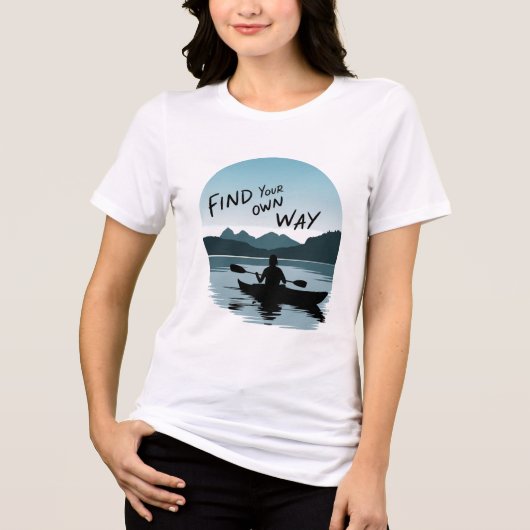 Horizon Paddler Tri-Blend Shirt (Vorderseite)