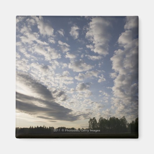 Horizon Sky View mit Wolken Magnet (Vorne)