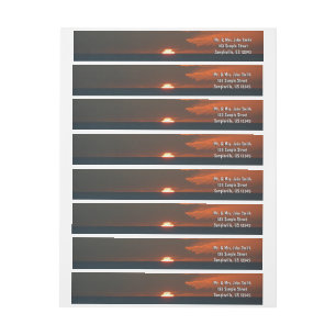 Horizon Sunset farbenfrohe Seascape-Fotografie
