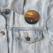 Horizon Sunset farbenfrohe Seascape-Fotografie Button (Beispiel)