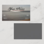 Horizon Waves Business Card Visitenkarte (Vorne/Hinten)