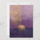 Horizon Within | Minimalistisches Design Einladung (Rückseite)