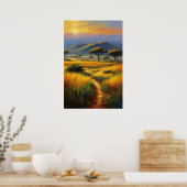 Horizons Embrace, grenzenlose Schönheit Poster (Küche)