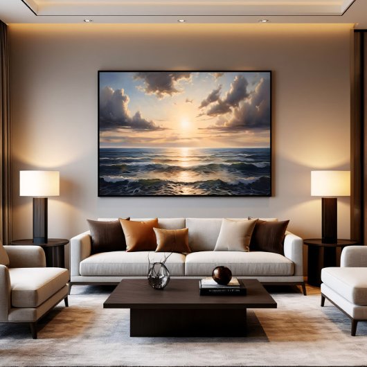 Horizont der Ewigkeit Leinwanddruck