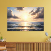 Horizont der Ewigkeit Leinwanddruck (Insitu (Wohnzimmer))