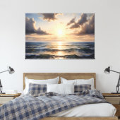 Horizont der Ewigkeit Leinwanddruck (Insitu (Schlafzimmer))