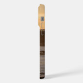 Horizont des Gold Sea View iPhone Hülle (Linke Seite)