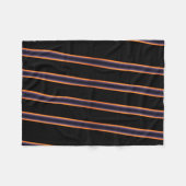 Horizont Sonnenuntergang, Muster Fleecedecke (Vorderseite (Horizontal))