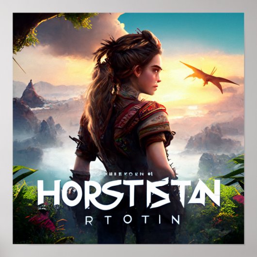 Horizont verboten Westen Poster (Vorne)