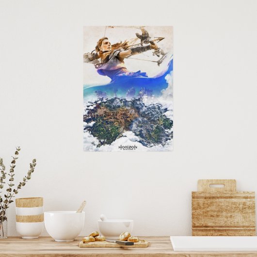 Horizont Verbotener Westen Poster (Küche)