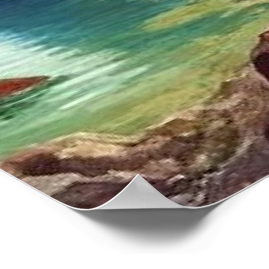 Horizont Verbotener Westen Poster (Ecke)