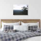 Horizont vom Mount Cheaha im Herbst Lavas Print Leinwanddruck (Insitu (Schlafzimmer))