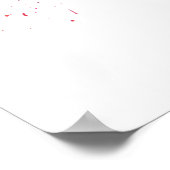 Horizont von Atlanta Poster (Ecke)