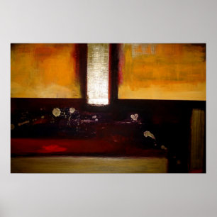 Horizontal Abstrakte Rechtecke Art Print Poster