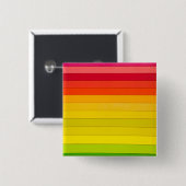 Horizontal-Bright-Regenbogenstreifen Button (Vorne & Hinten)