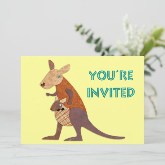 Horizontal Einladung (Stehend Vorderseite)