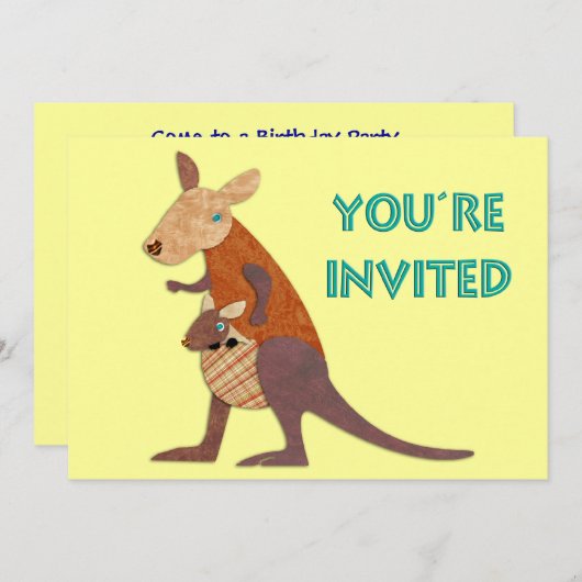 Horizontal Einladung (Vorne/Hinten)