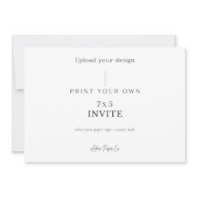 Horizontal Einladung: Eigene laden