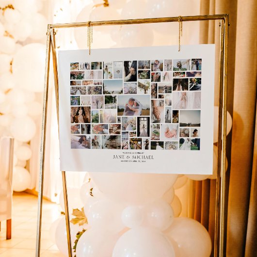 Horizontal erstellen Sie Ihre eigene 56 FotoCollag Poster