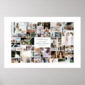 Horizontal erstellen Sie Ihre eigene 56 FotoCollag Poster (Vorne)