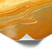 Horizontal fragmentierte Ebenen "Estepona" Poster (Ecke)