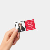 Horizontal für benutzerdefinierte Foto-ID-Ereignis Ausweis (Handheld)