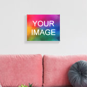 Horizontal für das Logo eines benutzerdefinierten Leinwanddruck (Insitu (Wohnzimmer))