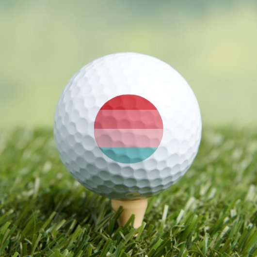 Horizontal gestreift golfball (Insitu T-Shirt)