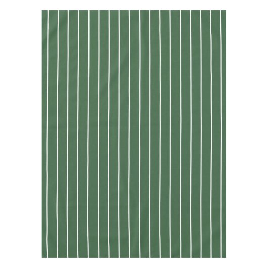 Horizontal gestreift, grün und weiß tischdecke (Vorderseite)