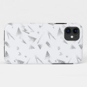 Horizontal, grau Cloud Case-Mate iPhone Hülle (Rückseite (Horizontal))