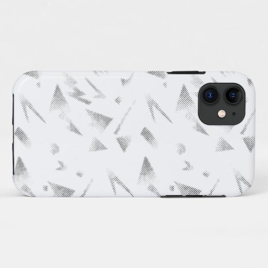 Horizontal, grau Cloud Case-Mate iPhone Hülle (Rückseite (Horizontal))